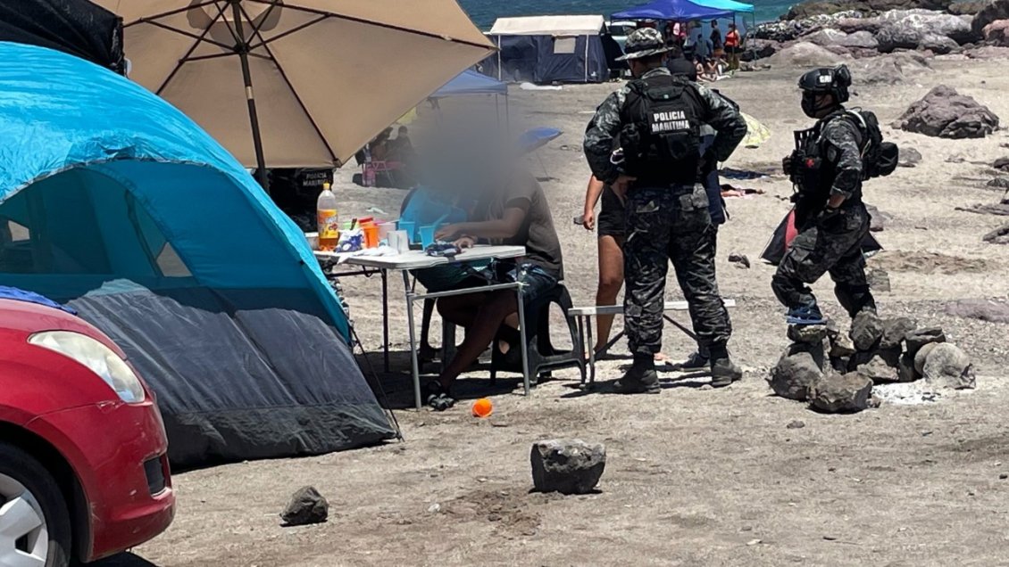 Iquique: Sumarios por acampar en la playa superaron los 50 este fin de semana