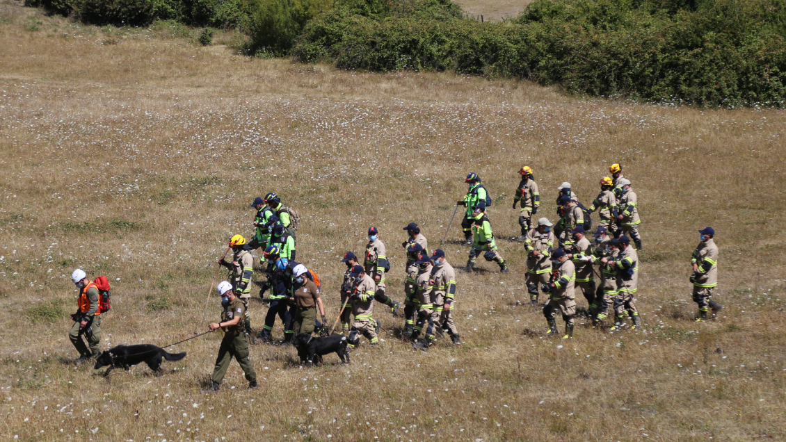 Bomberos: El terreno es accidentado, pero Tomás lo conoce y podría recorrer largas distancias