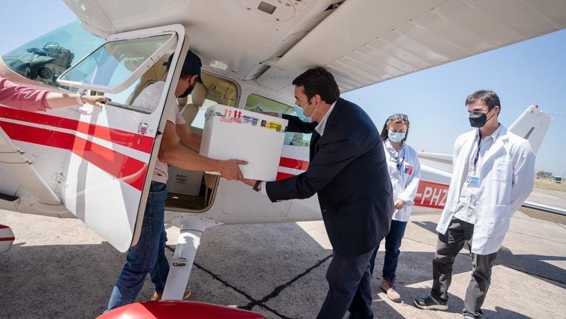 Ñuble recibe partida con seis mil nuevas dosis de vacunas