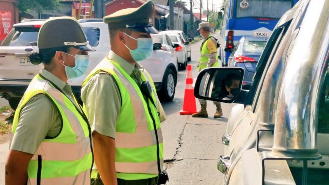 Refuerzan controles en Chillán y Chillán Viejo tras avance a Transición