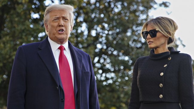 Trump y su esposa Melania se vacunaron antes de abandonar la Casa Blanca, según el NYT