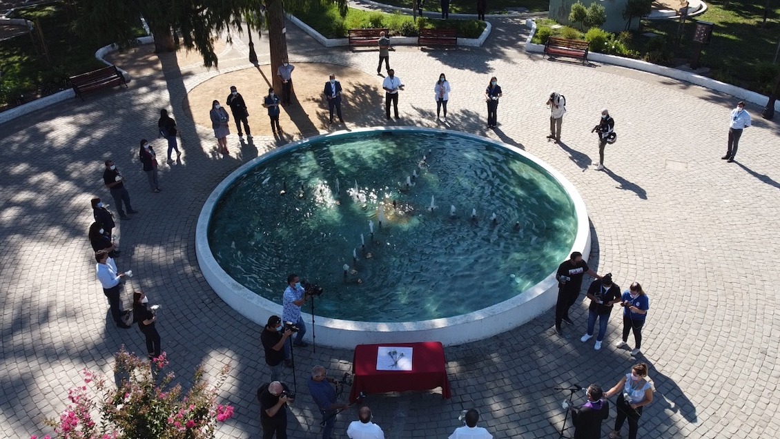 San Javier: Municipio y funcionarios de salud homenajearon a víctimas del Covid