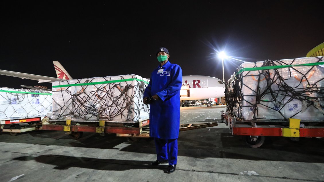 Las primeras vacunas del programa Covax llegaron a seis países de África Subsahariana