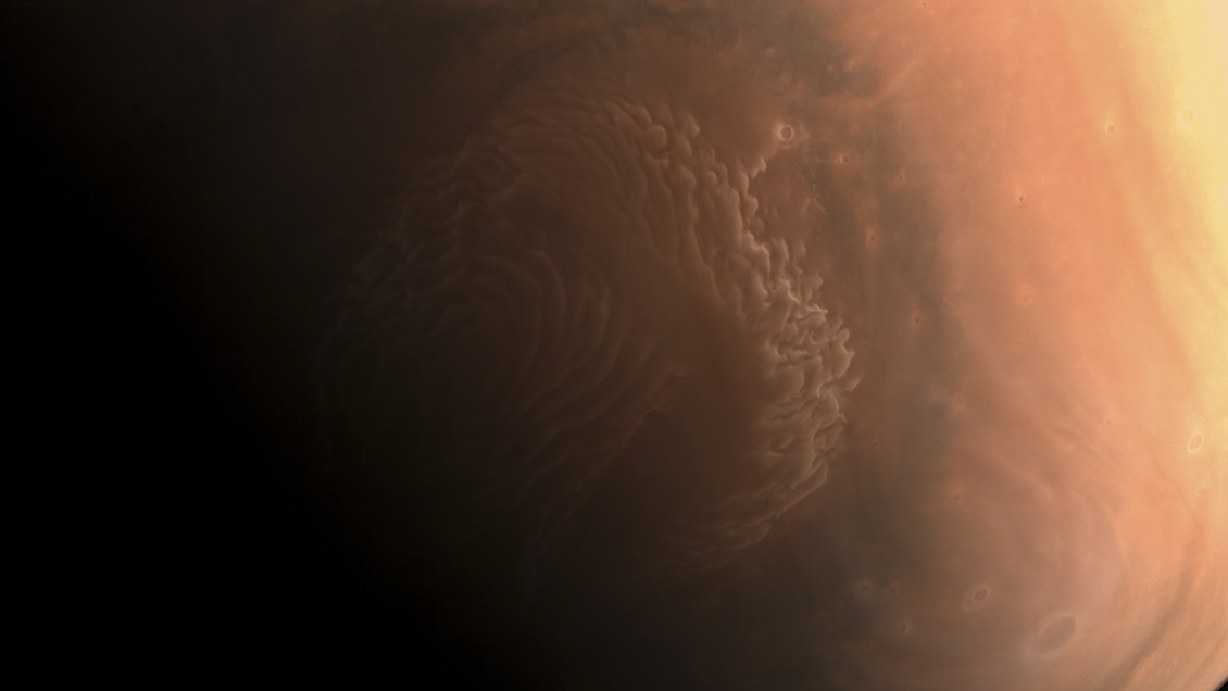 China difunde nuevas imágenes de Marte captadas por su sonda Tianwen-1