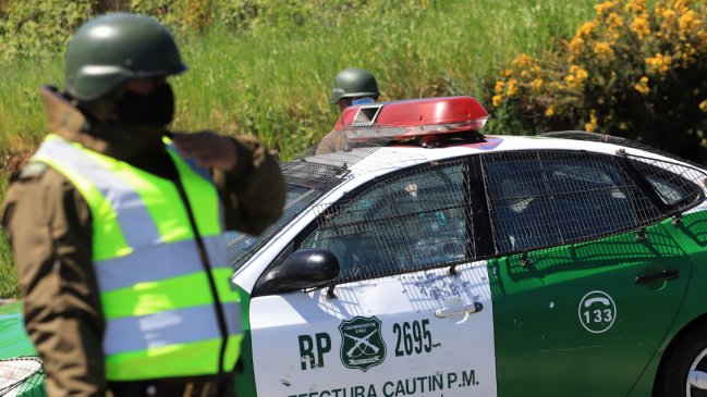 Carabinero herido a bala en Lautaro sigue en riesgo vital, según parte médico
