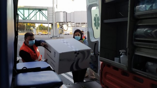 La Región del Biobío recibió 19.500 nuevas vacunas Pfizer