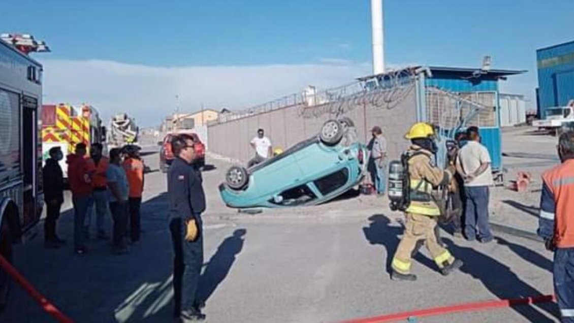 Conductor de camión fue atropellado cuando huía tras causar accidente en Calama