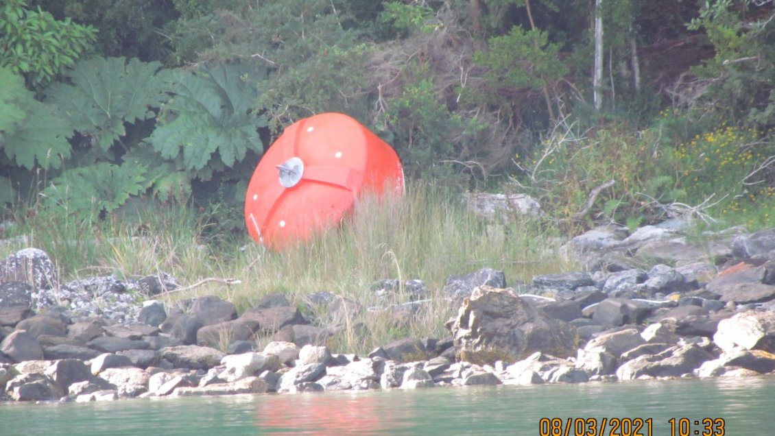 Contaminación en Aysén: Hallan desechos vinculados a la industria acuícola en playas de Cisnes