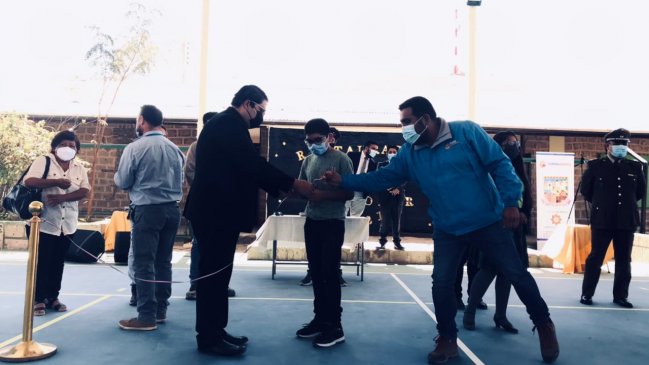 Autoridades entregaron obras de mejoramiento en escuela de Mamiña