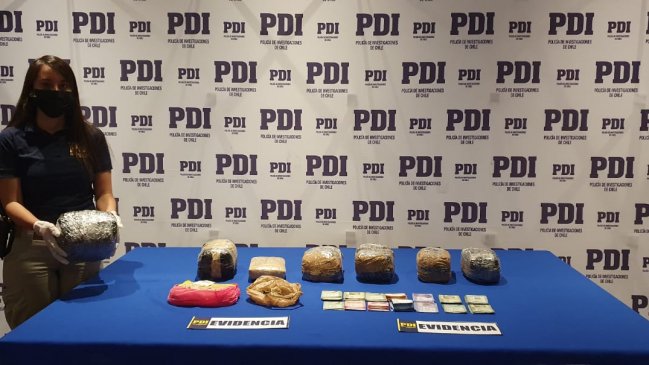 Cuatro detenidos por tráfico de drogas en Iquique