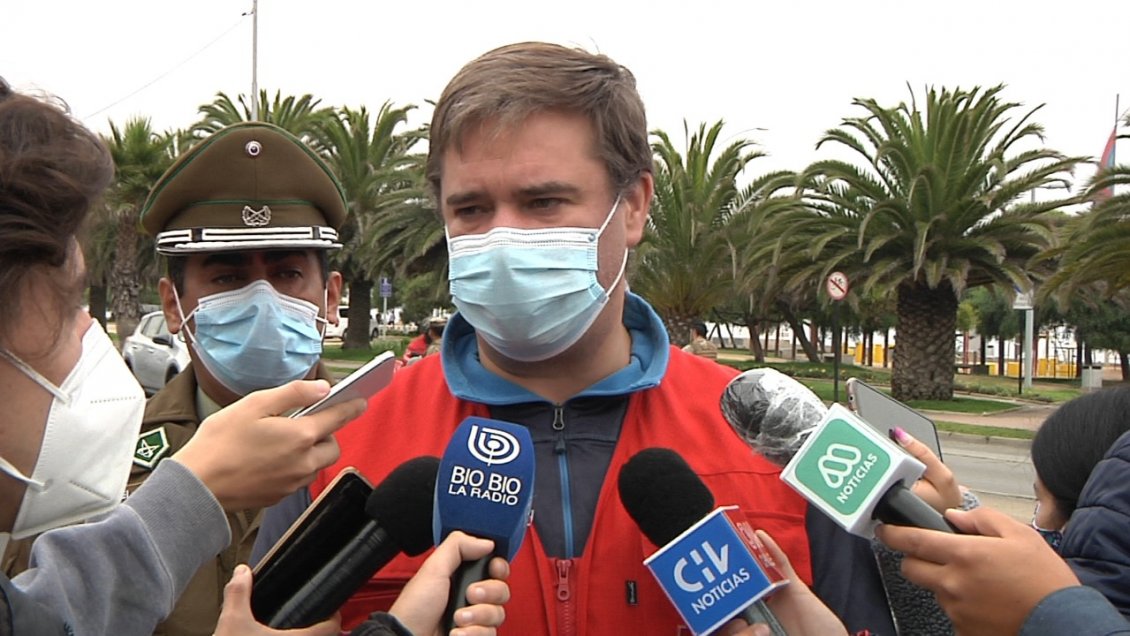 Gobernador de Valparaíso dio positivo a COVID-19