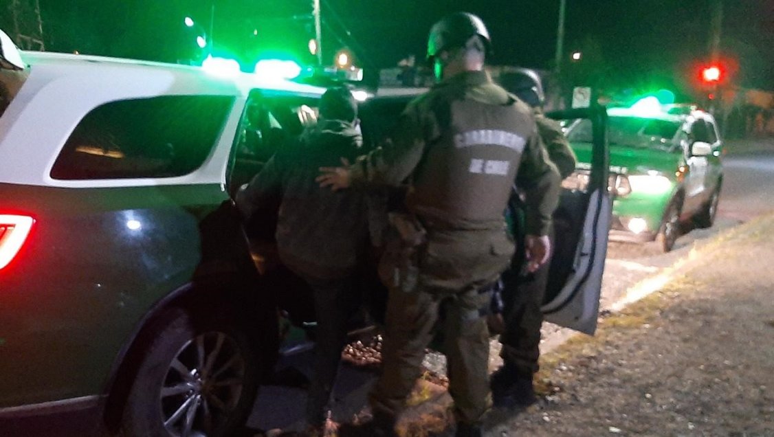 Carabineros detuvo a presuntos implicados en una serie de robos a viviendas en Chillán