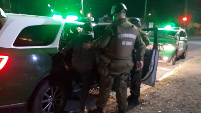 Carabineros detuvo a presuntos implicados en una serie de robos a viviendas en Chillán