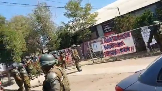 Acusan desproporción del uso de la fuerza en actuar de Carabineros en comedor popular de Villa Francia