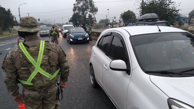 Intensos controles en la Provincia de Concepción generan grandes tacos este lunes