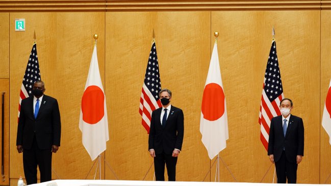 Japón y EE.UU. critican a China por su 