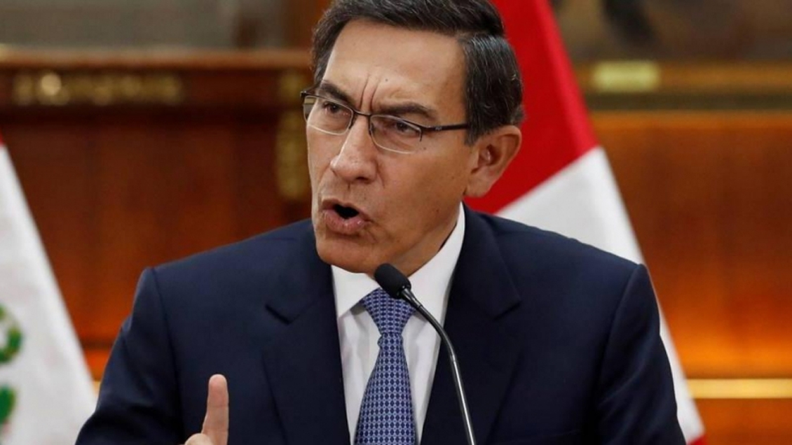 Justicia peruana evalúa meter en prisión preventiva a Martín Vizcarra