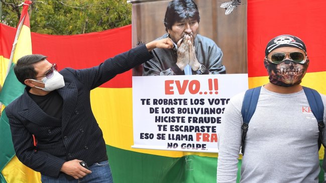 Arrojaron huevos a Evo Morales durante caravana en ciudad de Bolivia