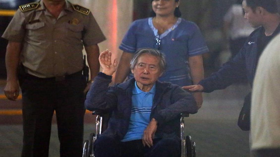 Alberto Fujimori fue trasladado a clínica por baja saturación de oxígeno