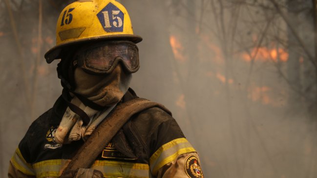 Alerta roja en Valparaíso por incendio forestal en Reserva Lago Peñuelas