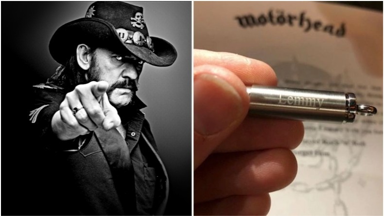 Un regalo especial: Cenizas de Lemmy Kilmister fueron puestas en balas personalizadas