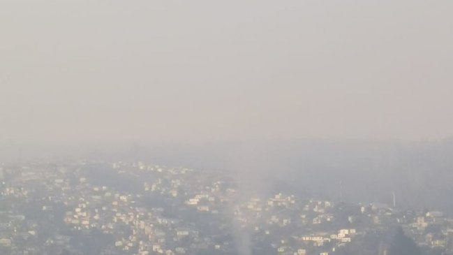Incendio destruyó una casa en el Cerro Ramaditas de Valparaíso