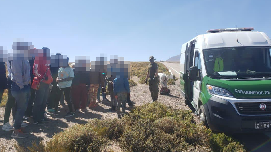 San Pedro de Atacama: Detectan a treintena de extranjeros que ingresaron por paso no habilitado
