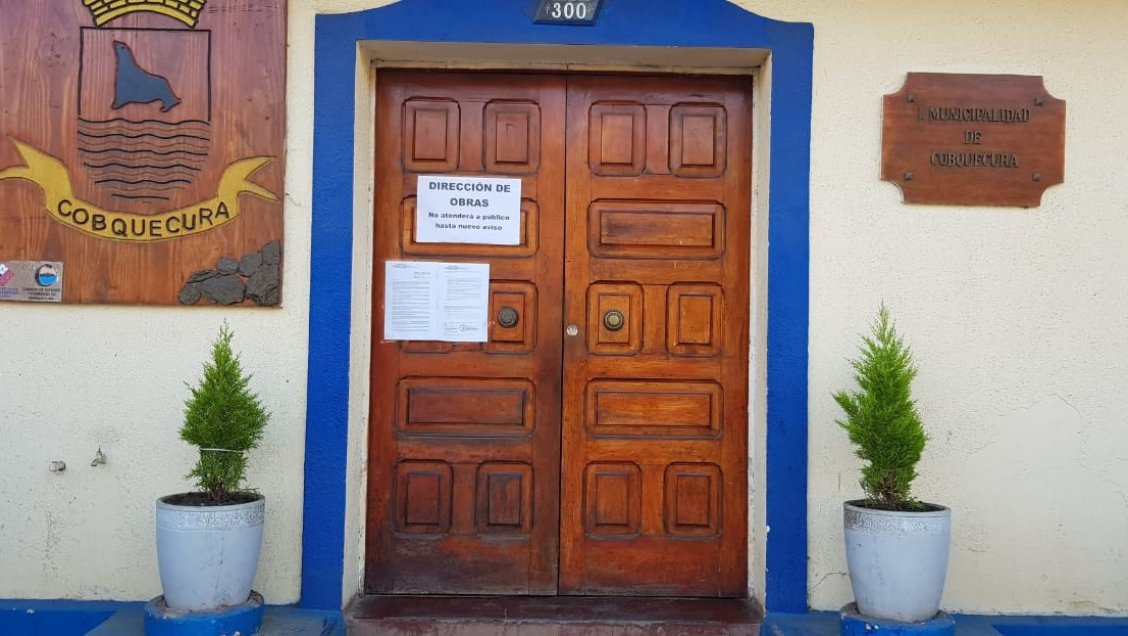 Brote de coronavirus afecta a Municipalidad de Cobquecura