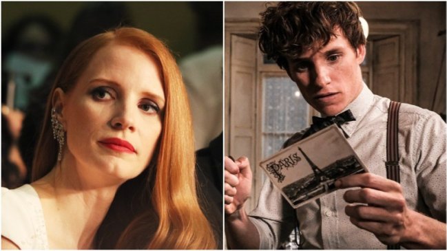Jessica Chastain y Eddie Redmayne protagonizarán thriller en Netflix
