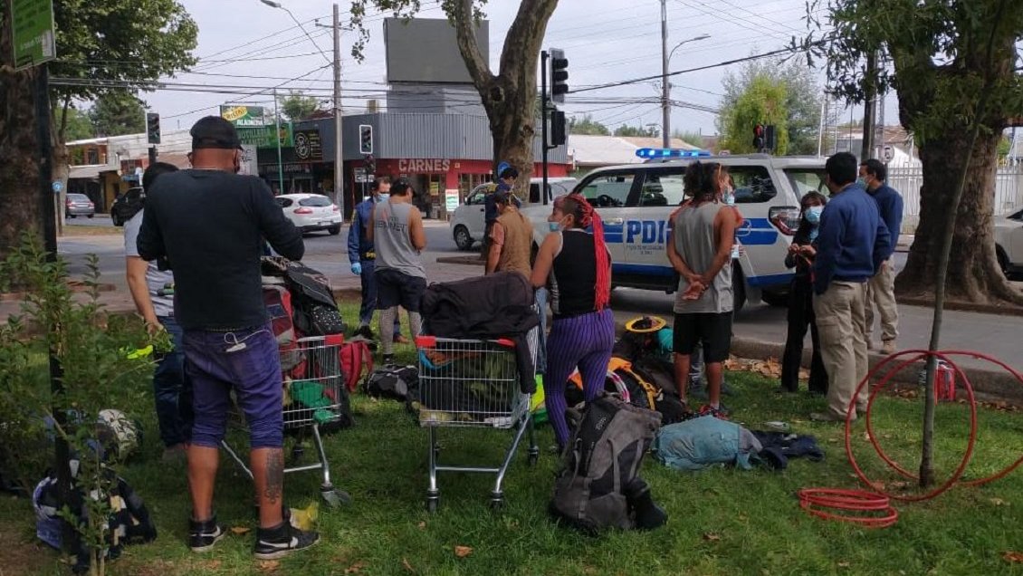 Carabineros desalojó a 