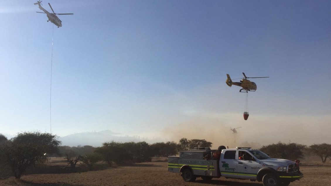 Incendio forestal de Valparaíso y Casablanca bordea las 60 hectáreas consumidas y está sin avance