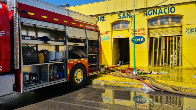 Desborde de canal produjo diversas inundaciones en distintos puntos del centro de Rancagua