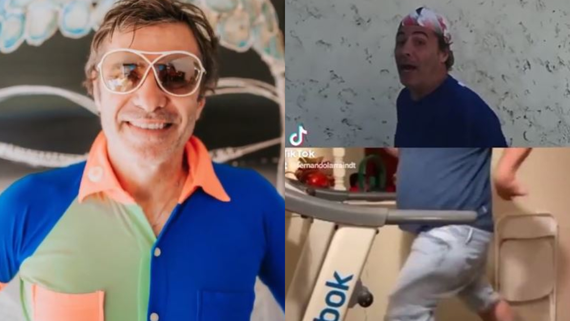 Fernando Larraín se hizo tiktoker y tiene millones de visitas, pero no sabía de su éxito