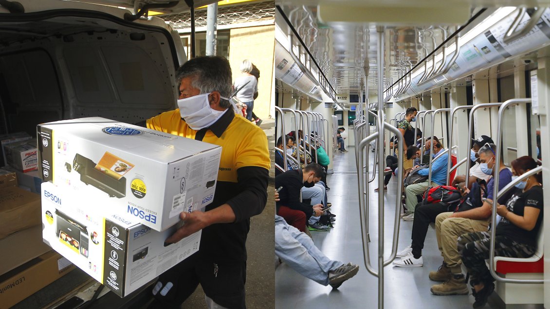 Otro efecto pandemia: Envío de encomiendas creció 115,3% en un año