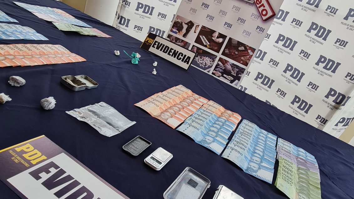 Detienen en Coyhaique a mujer que vendía y repartía drogas a domicilio