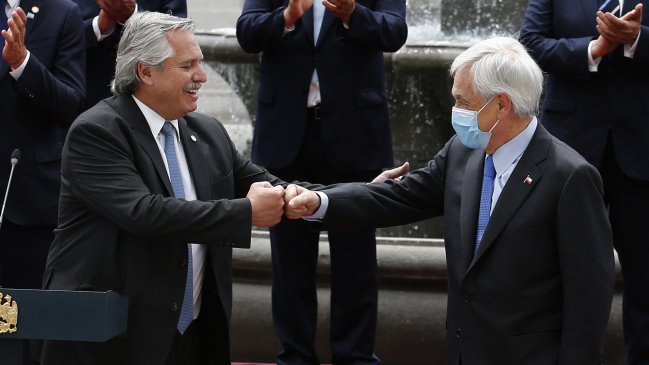 Presidente Piñera le deseó una 