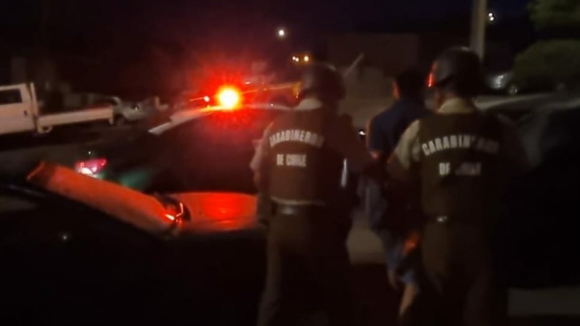 Sujeto fue detenido por robo de vehículo y lesiones a conductora en Antofagasta