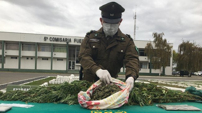 Detienen a dealer acusado de abastecer de marihuana al cono sur de Arauco