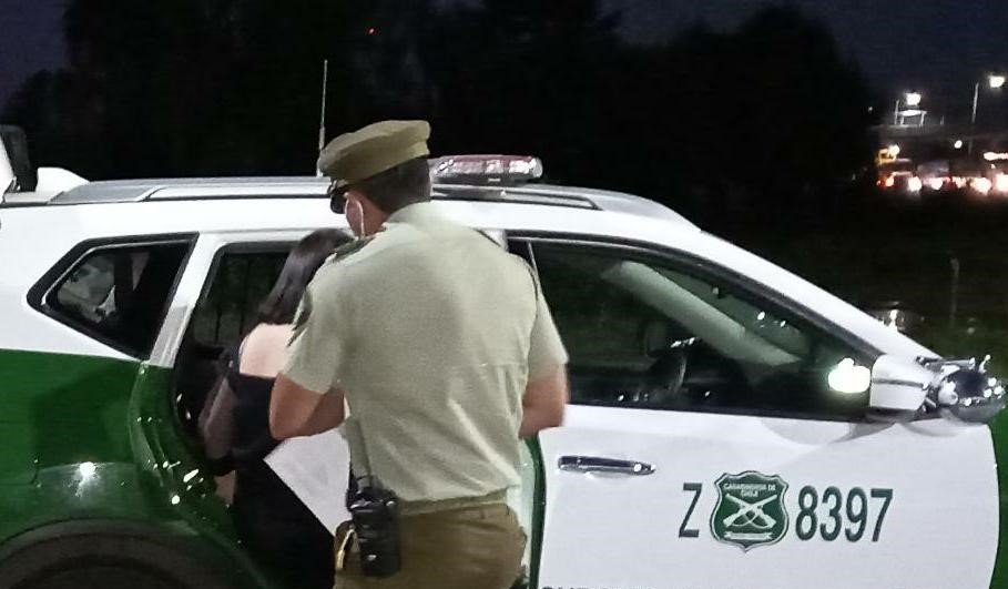 Abuela y nieto se ocultaron en maletero de un auto para evadir control sanitario