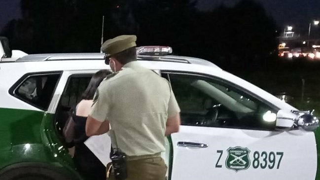 Abuela y nieto se ocultaron en maletero de un auto para evadir control sanitario