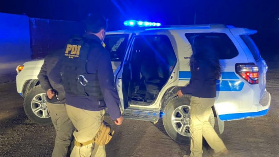 Banda acusada de robos en mineras fue detenida por la PDI en Calama