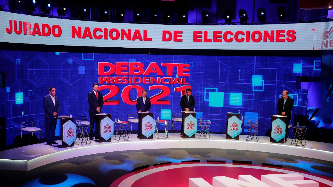 ¿Quiénes son los candidatos que pugnan por pasar a la segunda vuelta en Perú?