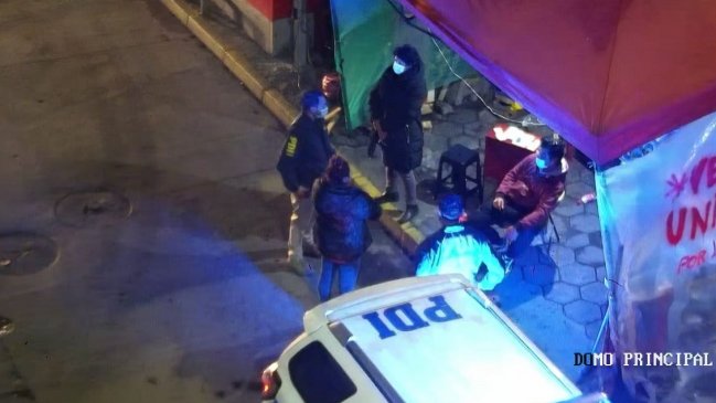 Concepción: Hombre con Covid-19 realizaba controles en toma ilegal del acceso a la Vega Monumental