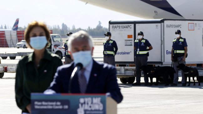 Nuevo cargamento de vacunas Sinovac llegó al país