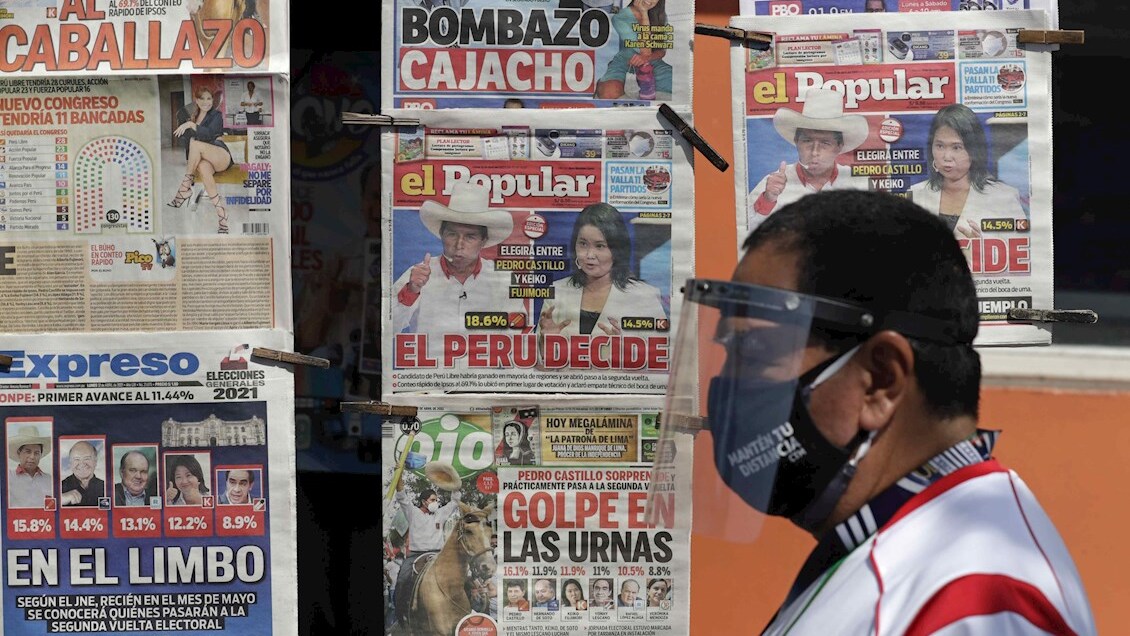 Últimos tres partidos en gobernar Perú quedaron fuera del sistema electoral