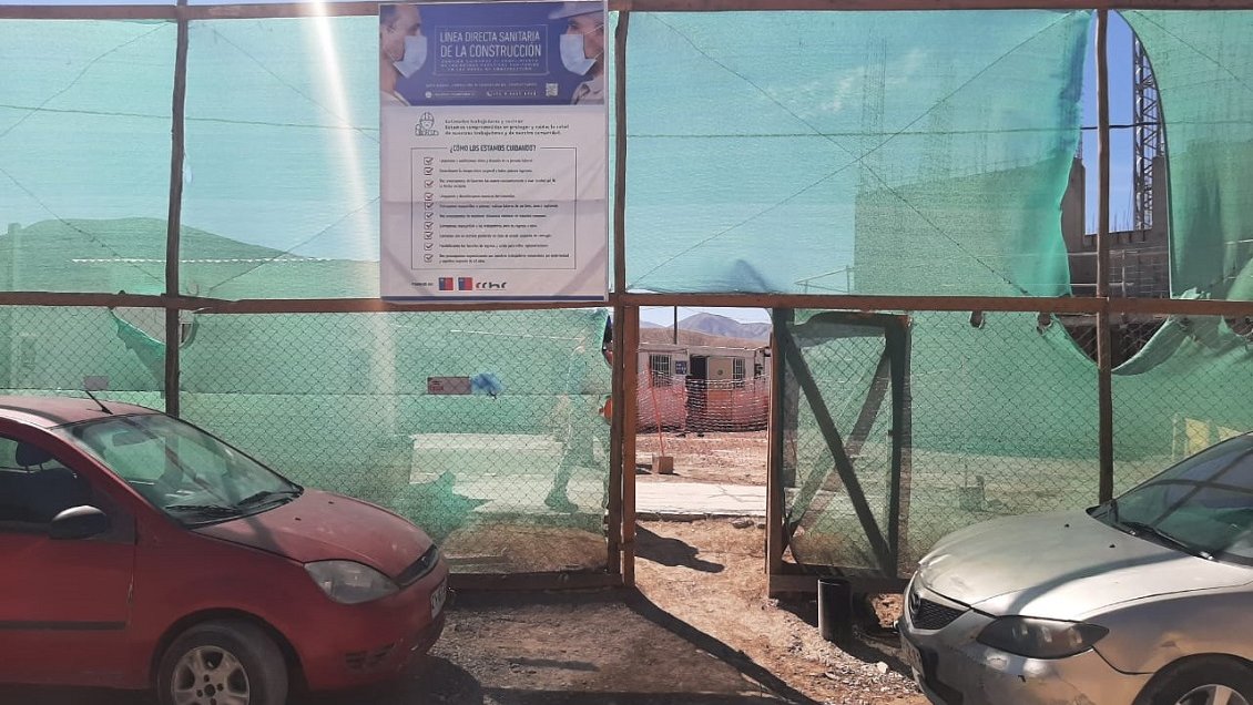 Autoridad sanitaria de Calama prohibió funcionamiento de constructora por casos Covid-19