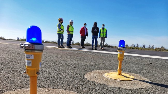 Concluyeron obras en aeródromo de Chillán para potenciar conectividad en emergencias