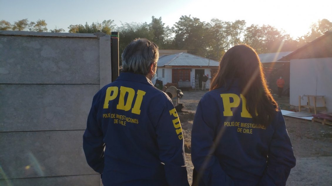 PDI detectó a 39 extranjeros ilegales en un campamento agrícola de San Clemente