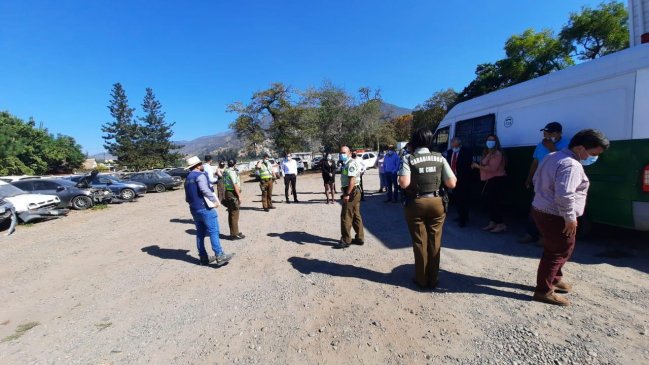 22 detenidos tras matrimonio que se desarrollaba durante plena cuarentena en San Vicente