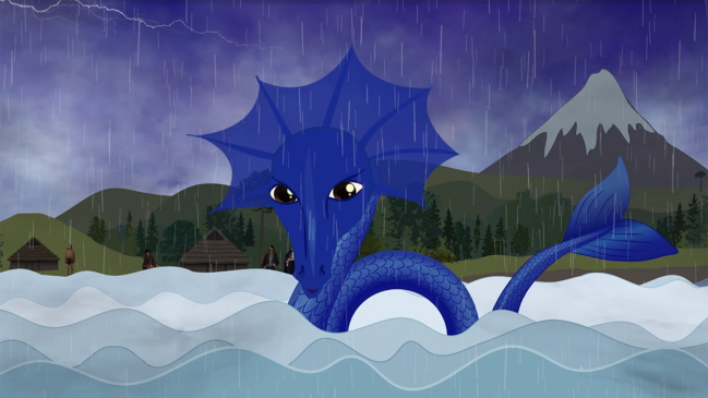 Serie animada educa a niños sobre los riesgos de un tsunami